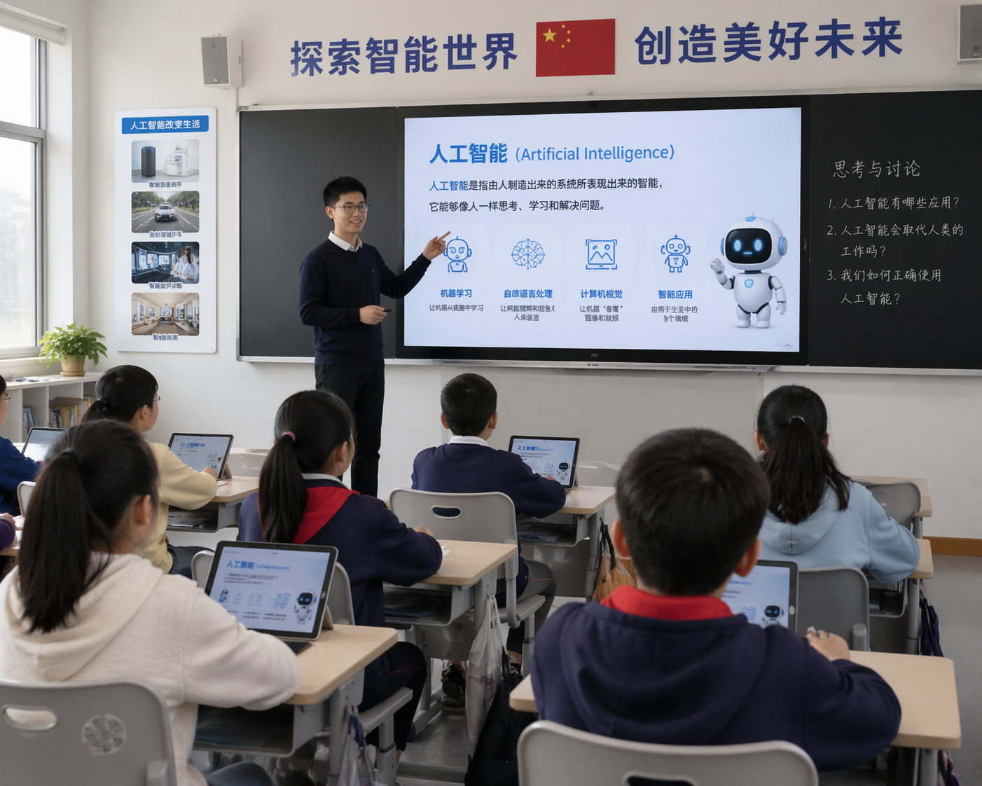 AI课是“玩电脑”?3个显性成果,让家长一眼看见孩子的AI素养